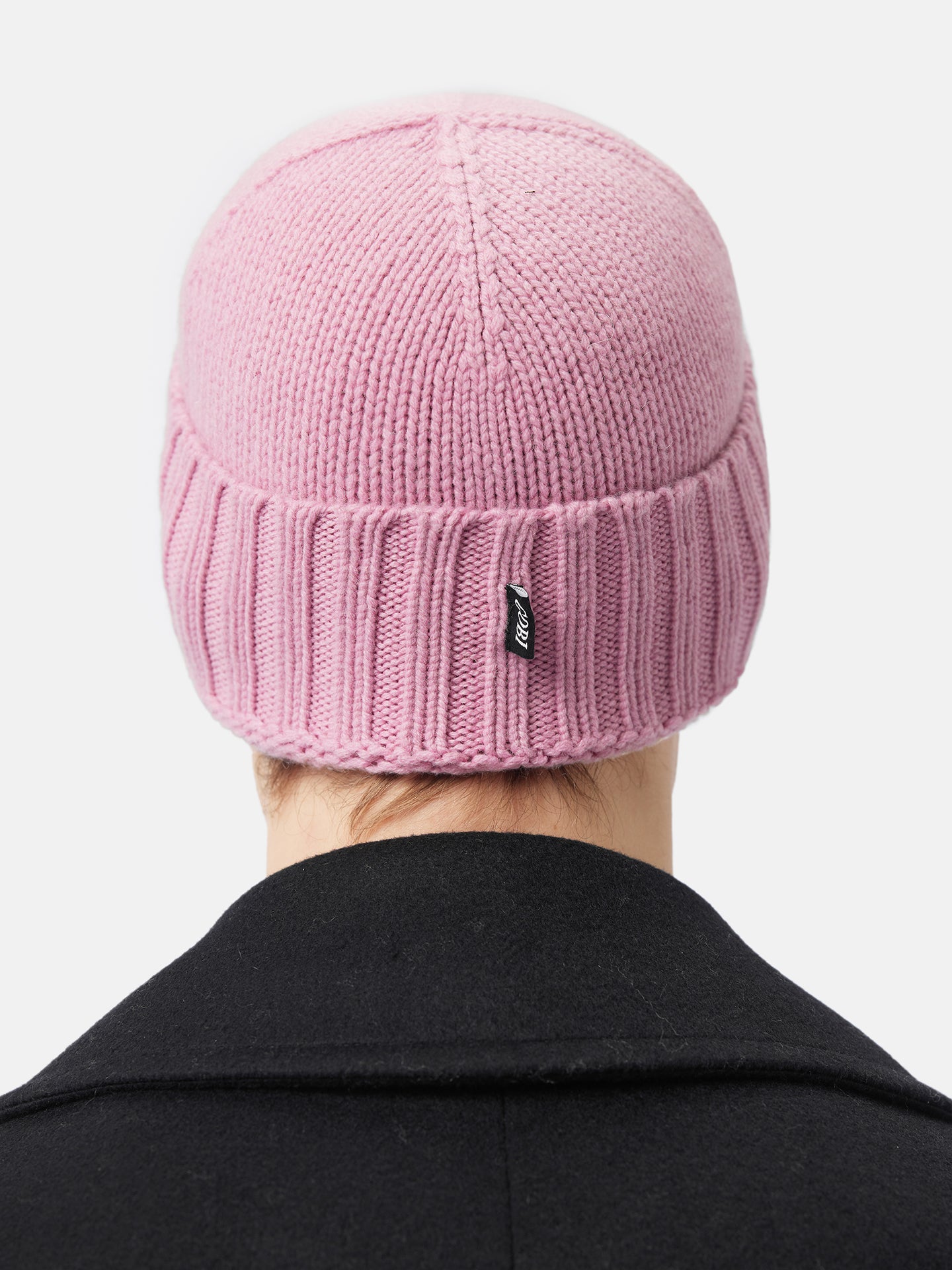 Cashmere Rib Knit Hat /Unisex/