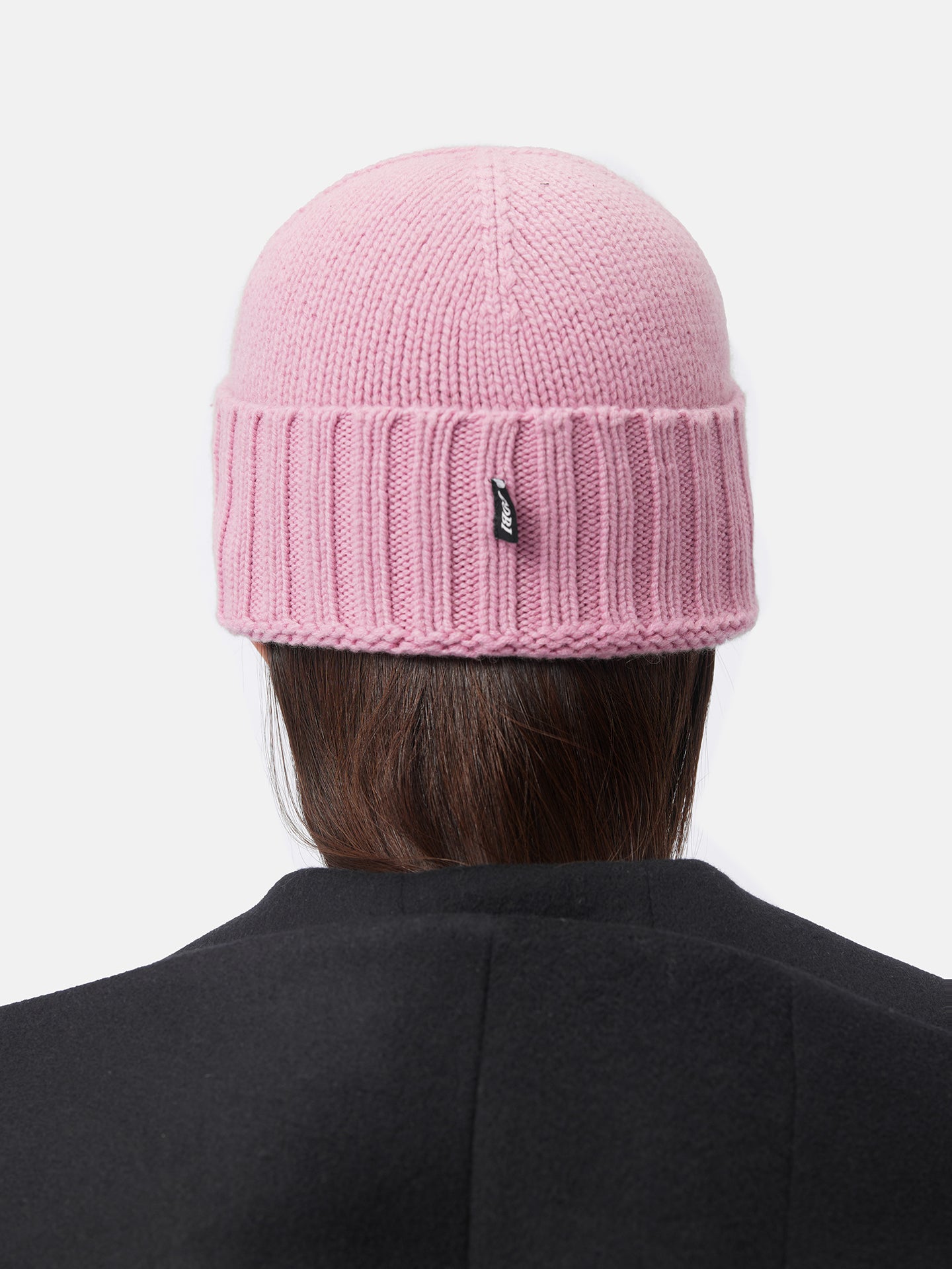 Cashmere Rib Knit Hat /Unisex/