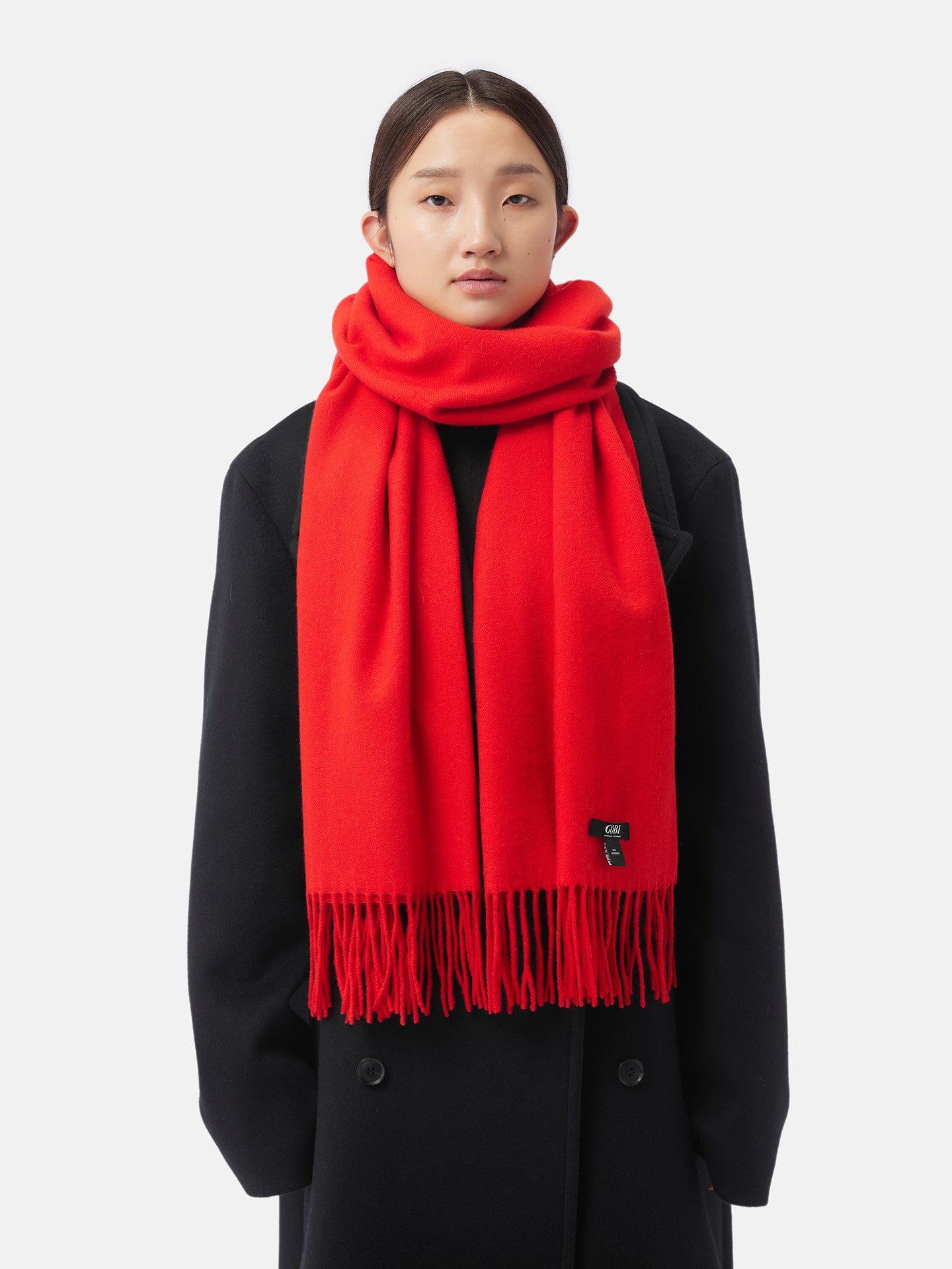 Oversized Cashmere Woven Scarf