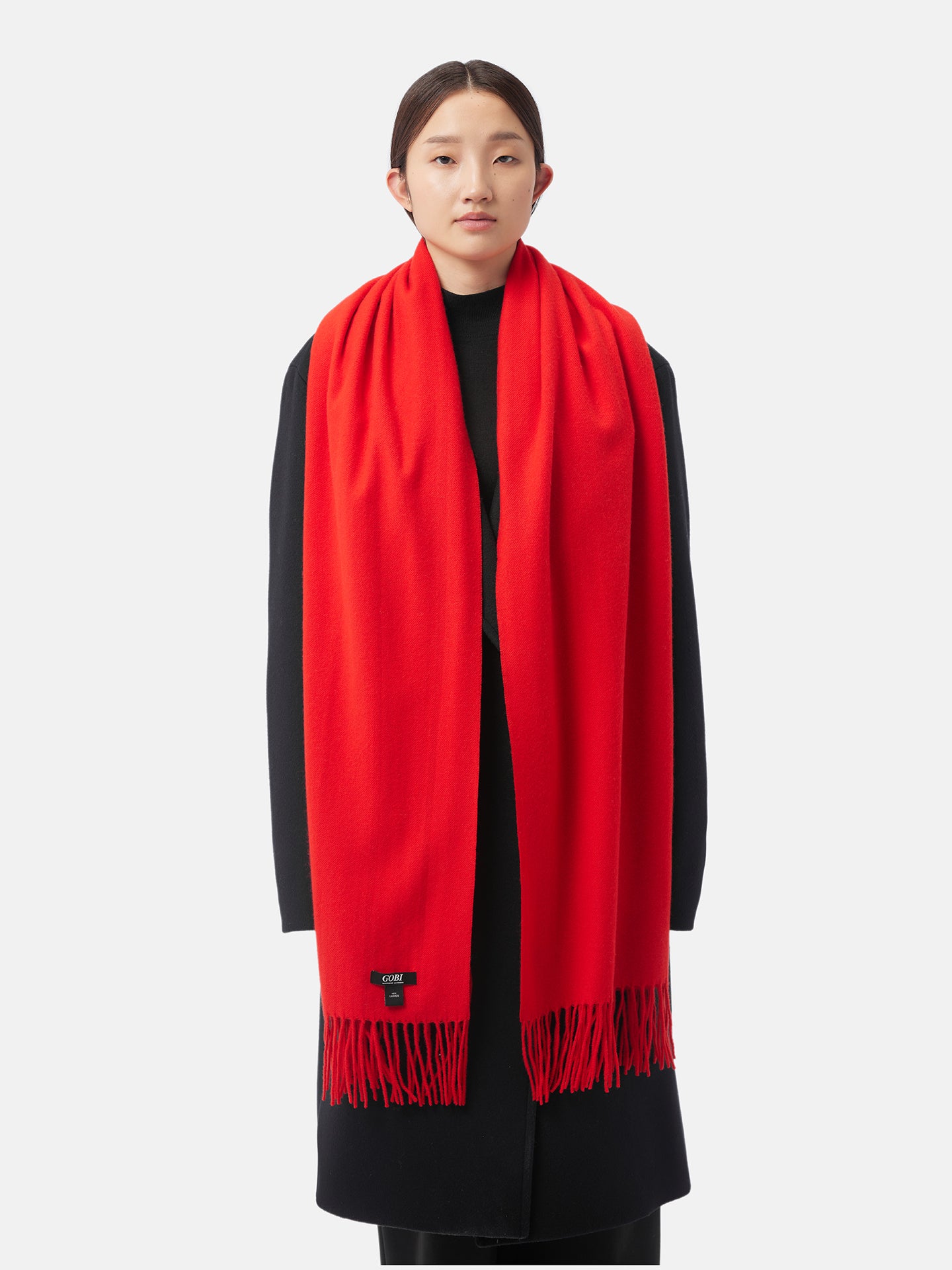 Oversized Cashmere Woven Scarf