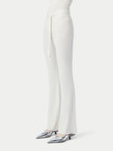 side view of a ribe cashmere pants with rope belt #color_whisper-white