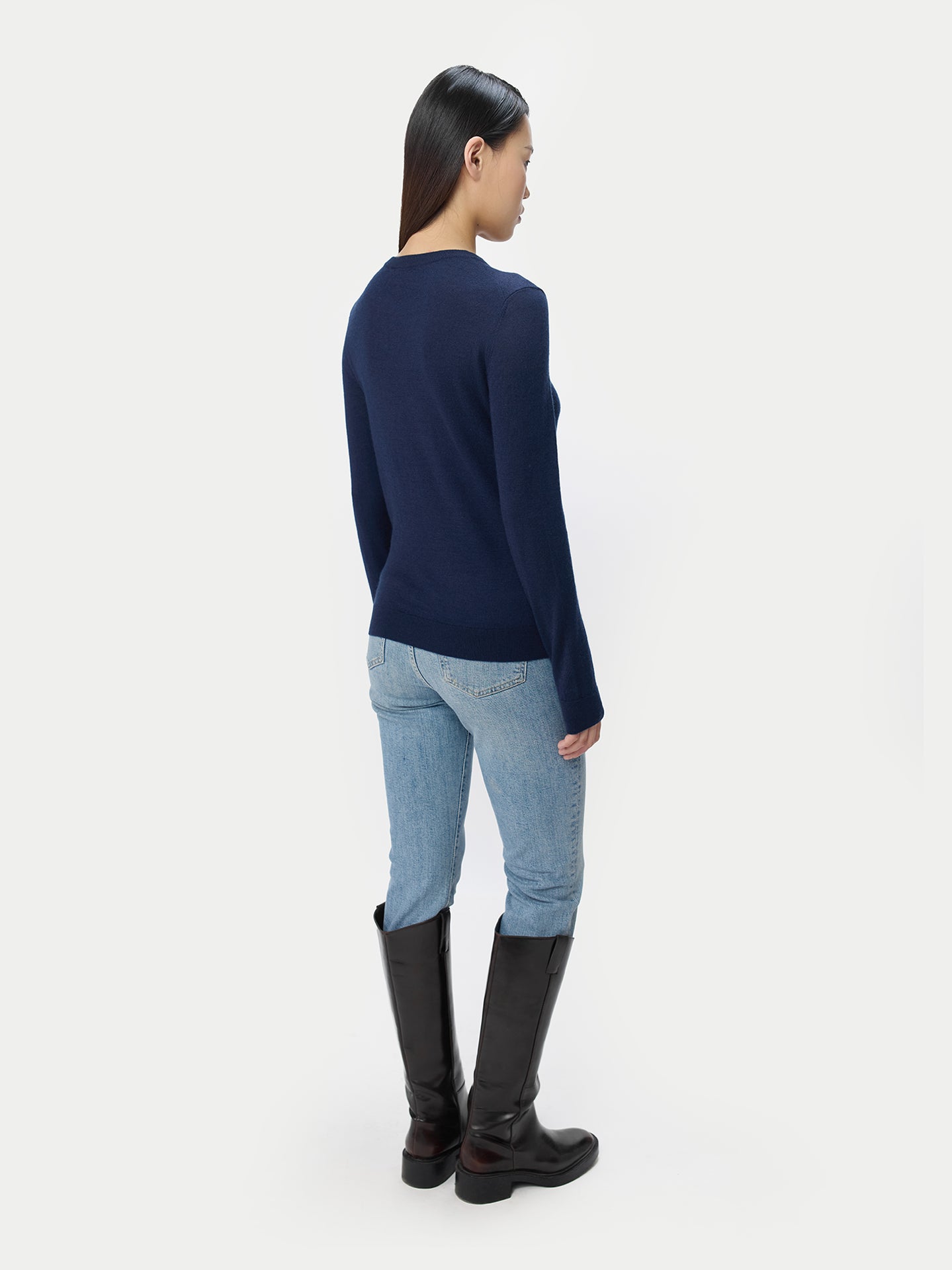 Women C-Neck Cashmere Sweater