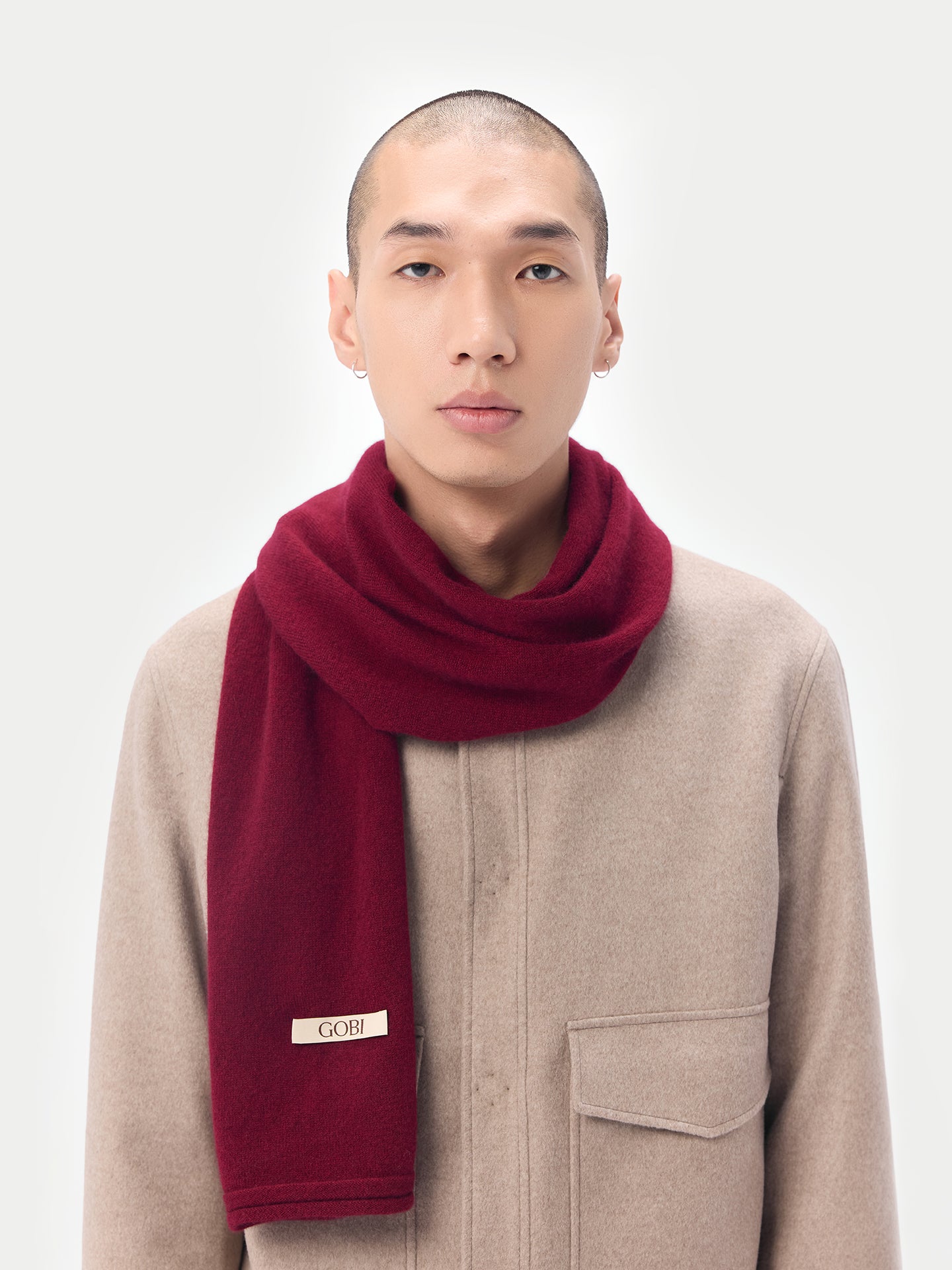 Cashmere Jersey Knit scarf