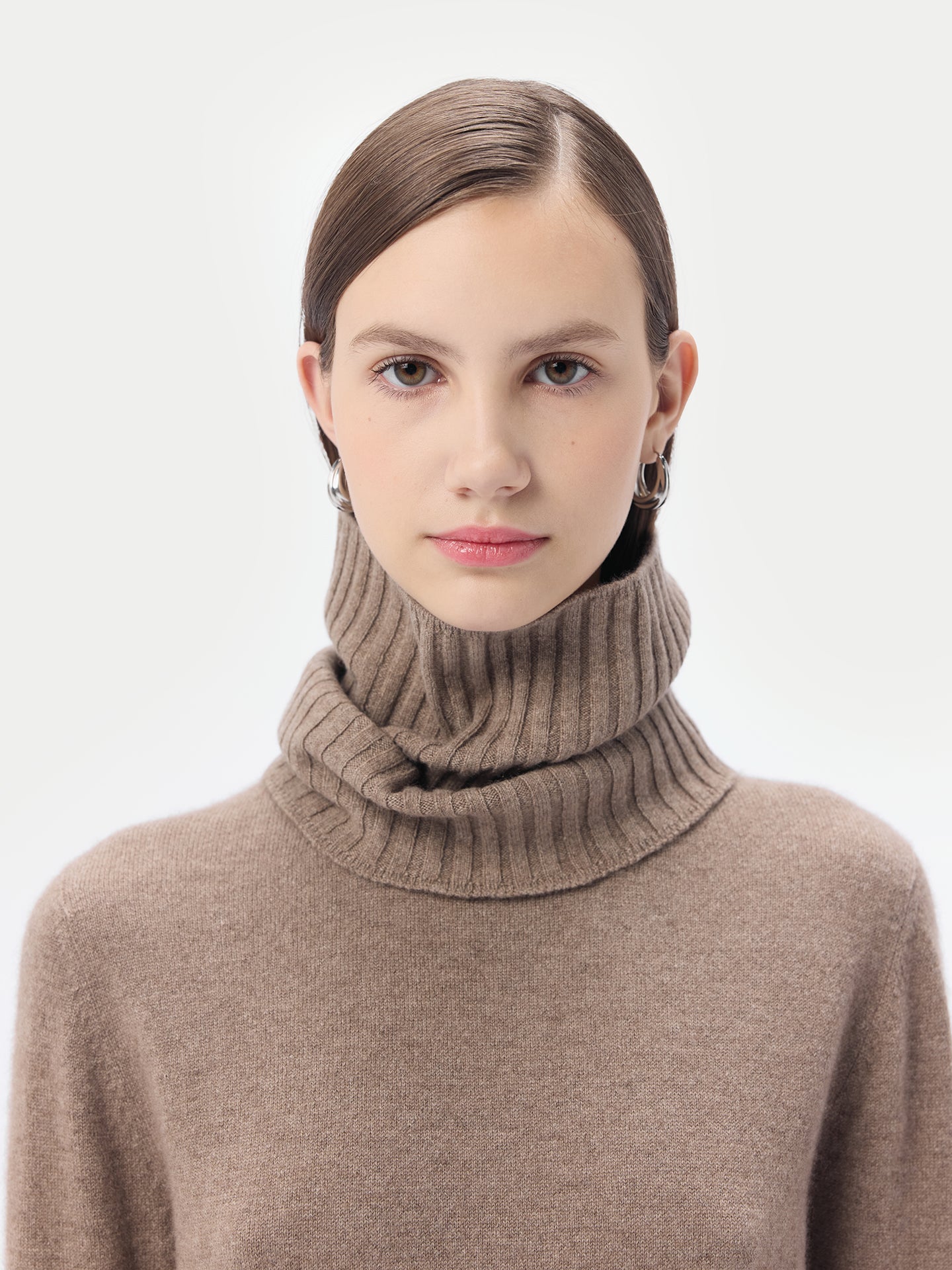 Organic Color Cashmere Neck Collar Scarf