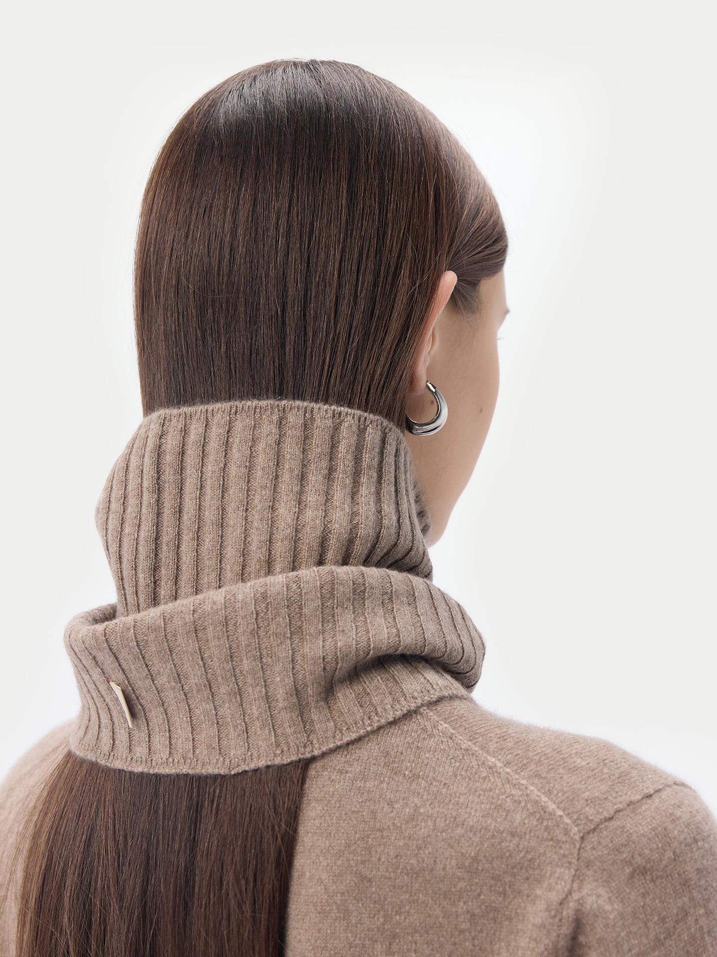 Organic Color Cashmere Neck Collar Scarf