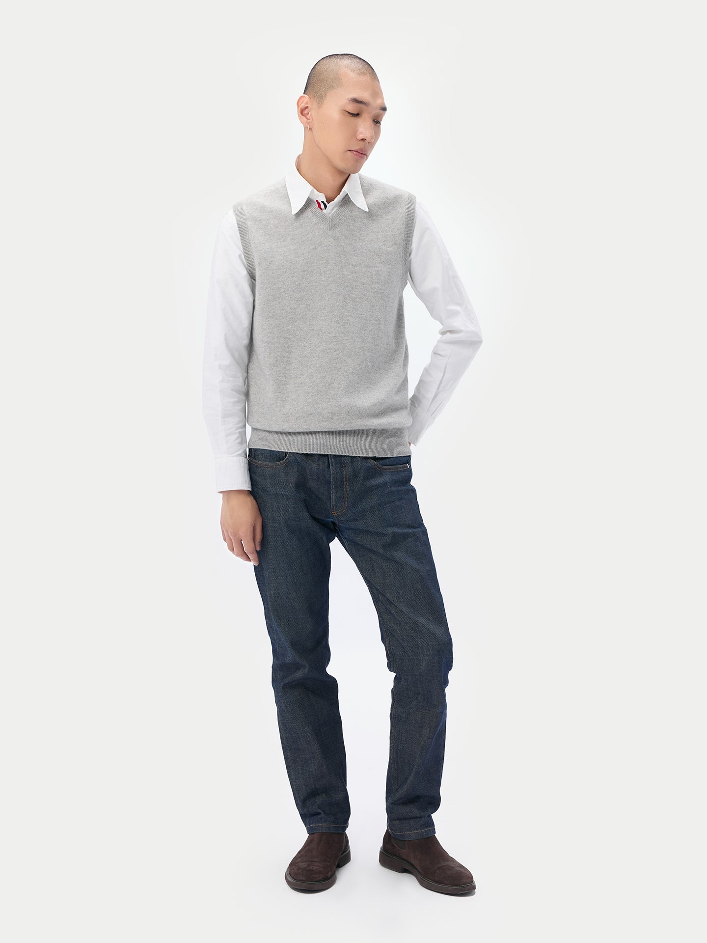 Men's Cashmere Vest