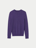 Purple sweater on a light gray background #color_dusted-peri