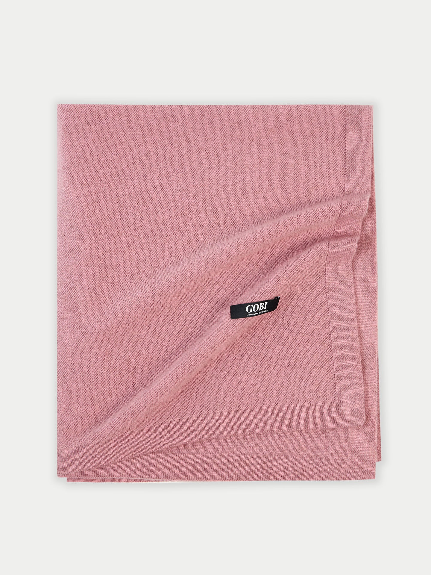 Cashmere Jersey Knit Blanket Lilas- Gobi Cashmere