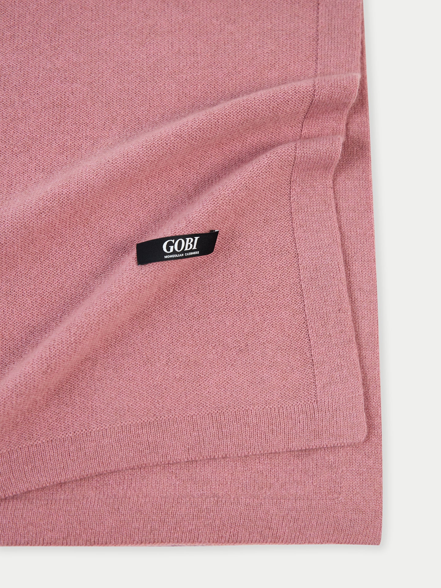 Cashmere Jersey Knit Blanket Lilas- Gobi Cashmere