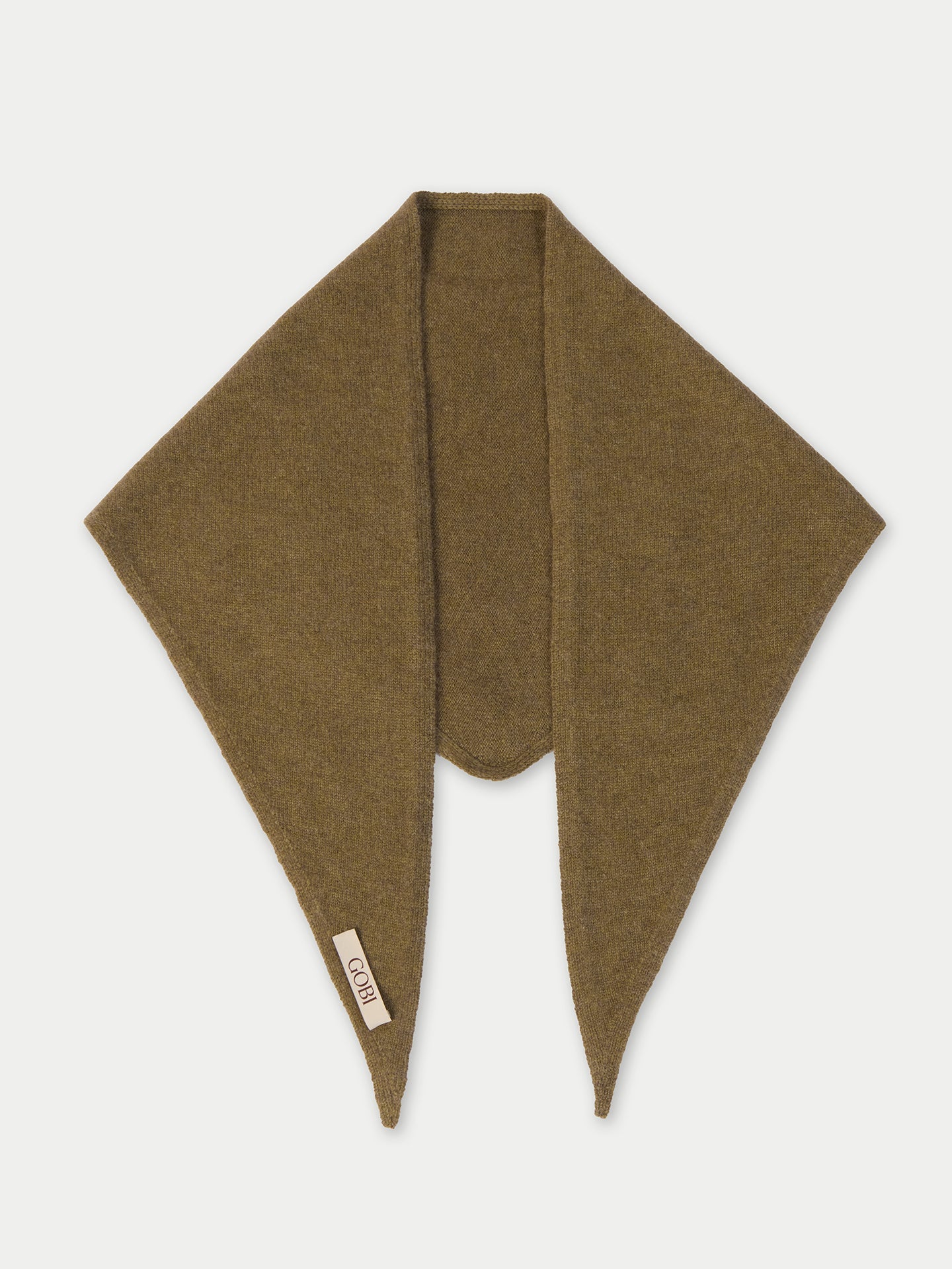 Triangular Cashmere Scarf