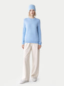 $99 Cashmere Hat & Sweater Sky Blue - Gobi Cashmere #color_sky-blue