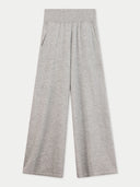 Gray wide-leg pants on a light gray background #color_high-rise
