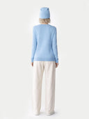 $99 Cashmere Hat & Sweater Sky Blue - Gobi Cashmere #color_sky-blue