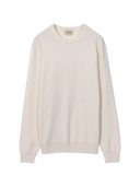 Essential Cashmere Crewneck Sweater in White
