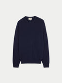 Essential Crewneck Cashmere Sweater Peacoat - Gobi Cashmere #color_peacoat