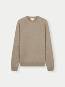 Essential Crewneck Cashmere Sweater Vetiver - Gobi Cashmere #color_vetiver