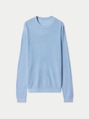 Light blue sweater on a white background #color_celestial-blue