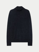 Timeless Turtleneck Cashmere Sweater Charcoal - Gobi Cashmere #color_charcoal