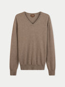 Brown sweater on a light gray background #color_taupe