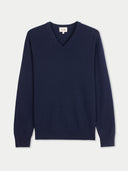 Navy sweater on a light gray background #color_navy-blazer