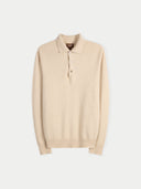 Beige sweater on a light beige background