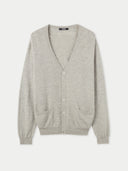 Gray cardigan on a white background #color_dawn-blue