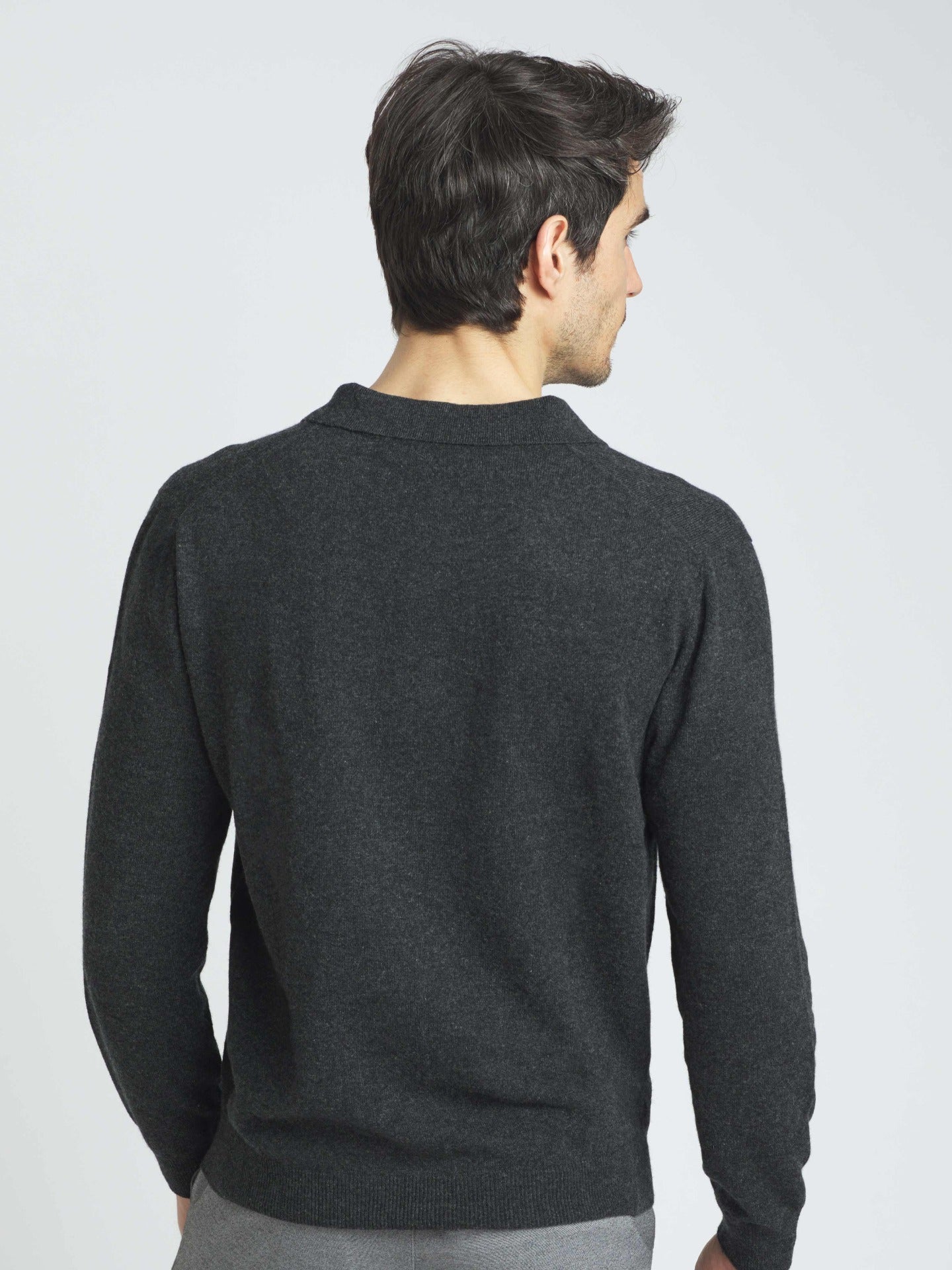 Cashmere Polo Sweater