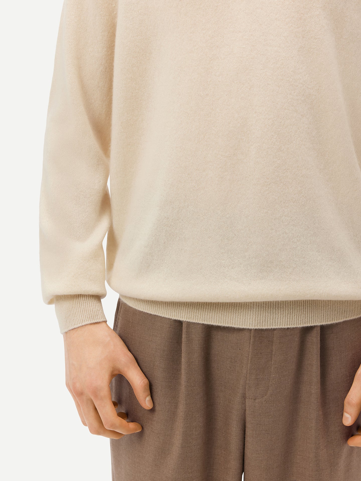 Cashmere Polo Sweater