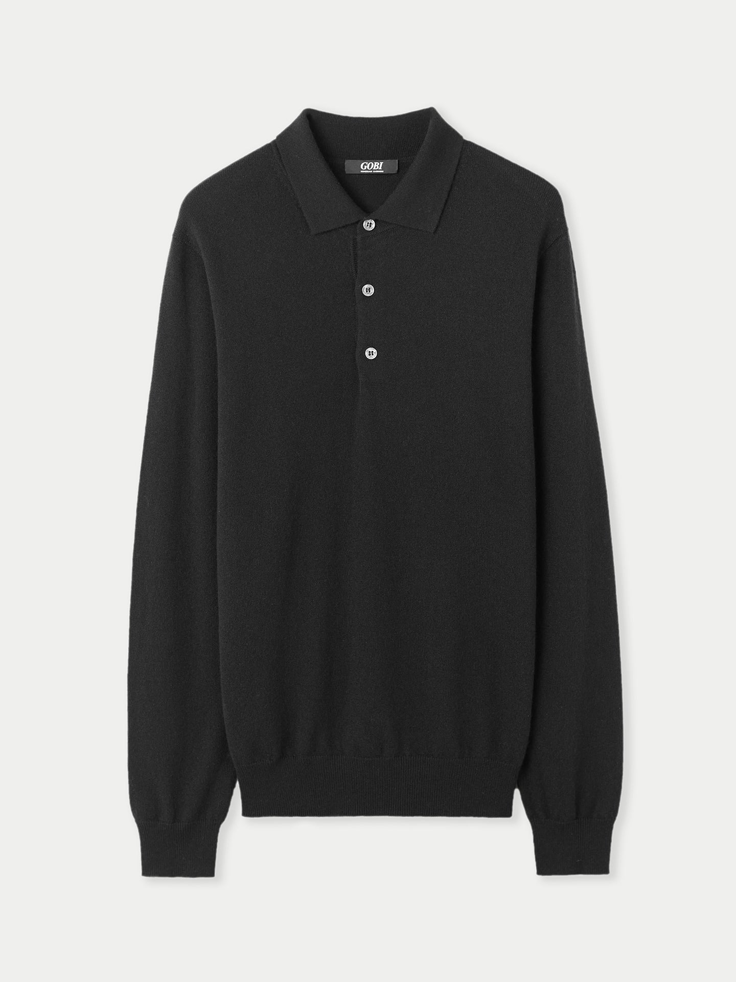 Cashmere Polo Sweater