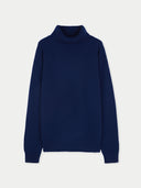 Navy blue sweater on a light gray background #color_navy
