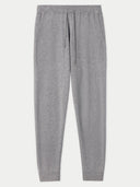 Gray sweatpants on a white background #color_dim-gray