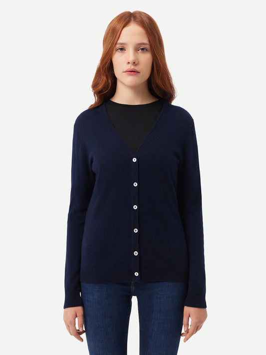 Cashmere V-Neck Cardigan