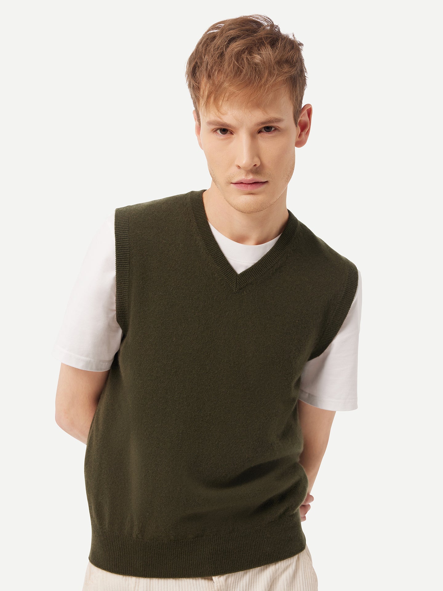 Men's Cashmere Vest