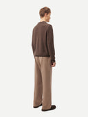 back view of a brown sweater and pants #color_cocoa