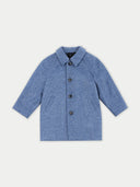 kid's Blue coat on a light gray background  #color_english-manor