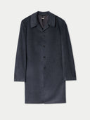 Dark gray coat on a light gray background #color_charcoal