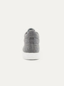back view of a gray cashmere sneakers #color_stone-gray