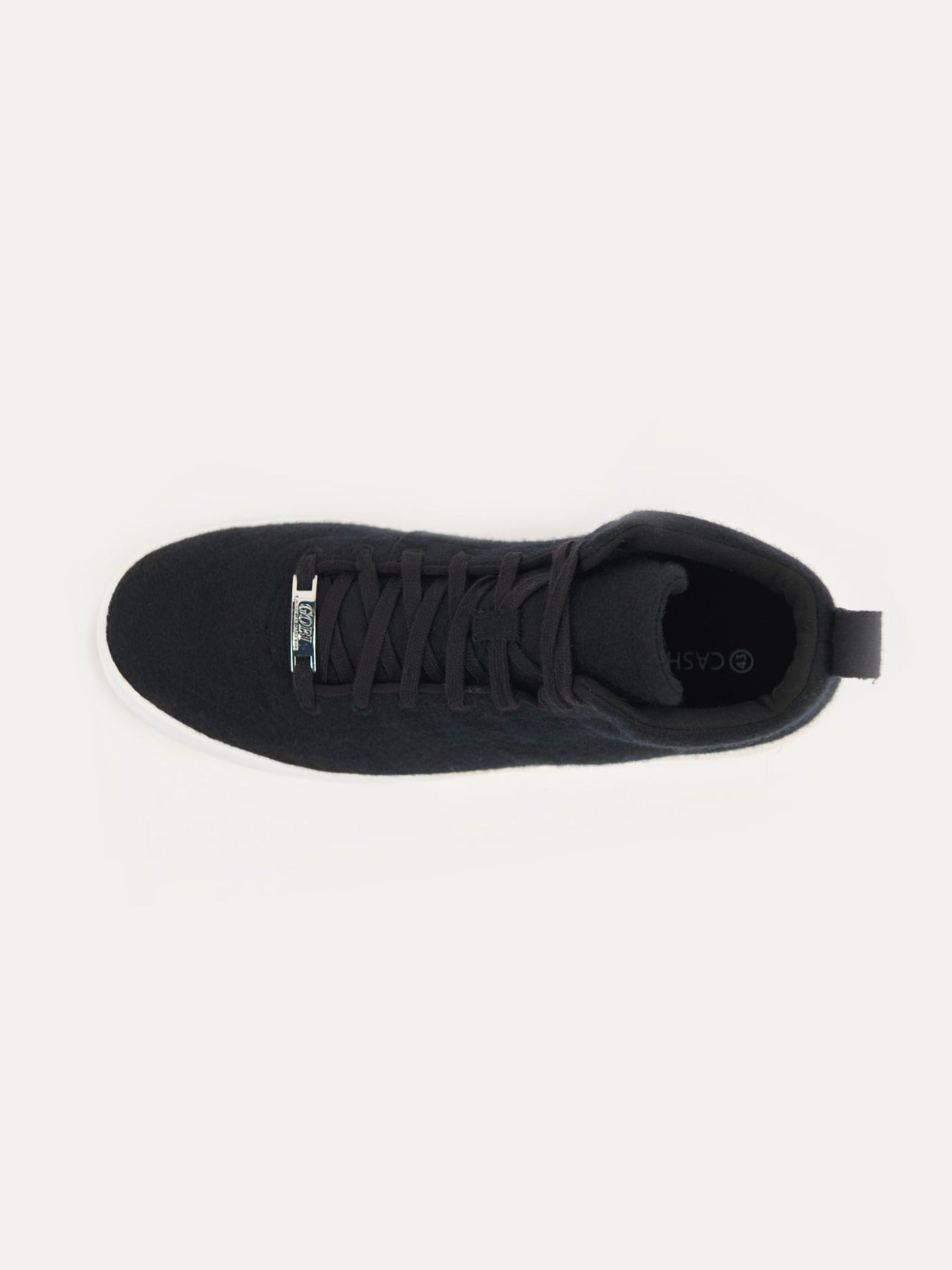 Cashmere High-Top Sneakers