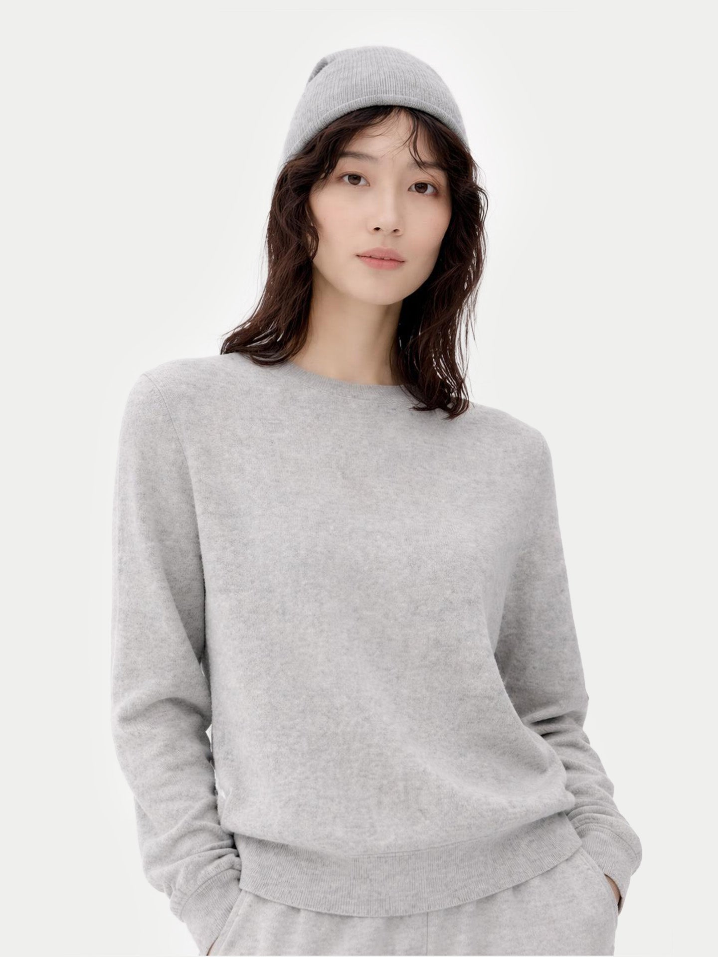 $99 Cashmere Hat & Sweater Vapor Blue - Gobi Cashmere