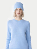 $99 Cashmere Hat & Sweater Sky Blue - Gobi Cashmere #color_sky-blue
