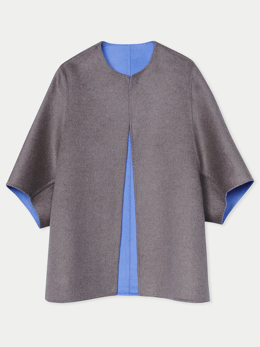 Cashmere Poncho Jacket