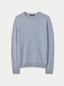 Essential Cashmere Crewneck Sweater Vapor Blue - Gobi Cashmere #color_vapor-blue