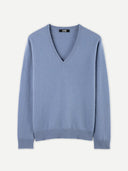 Essential Cashmere V-Neck Sweater English Manor - Gobi Cashmere #color_english-manor