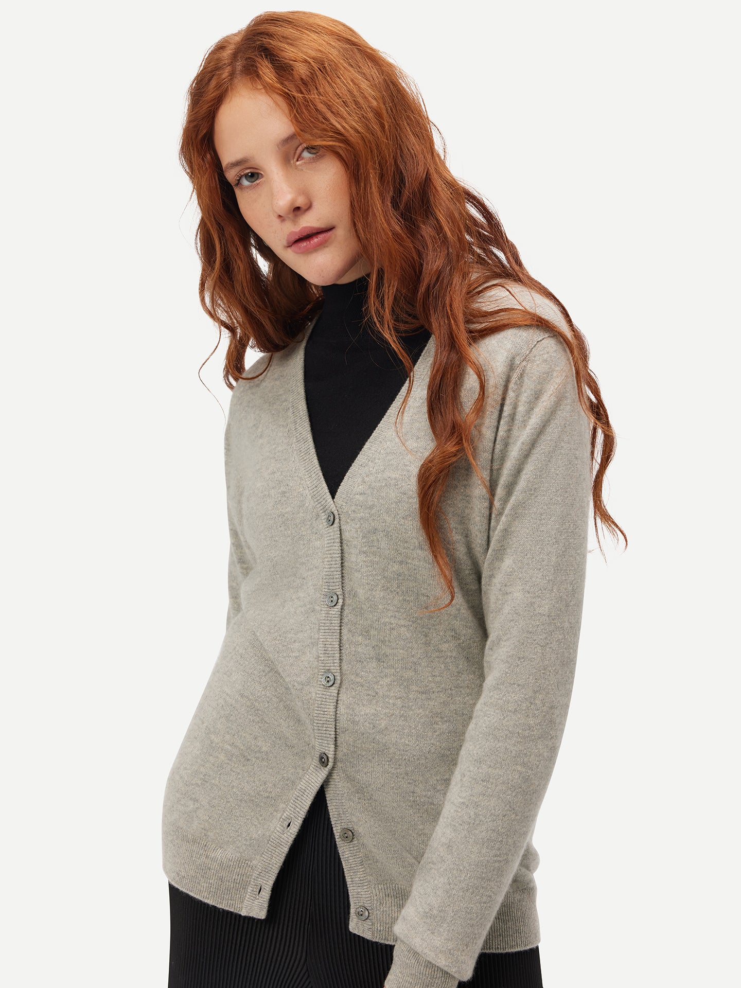 Cashmere V-Neck Cardigan