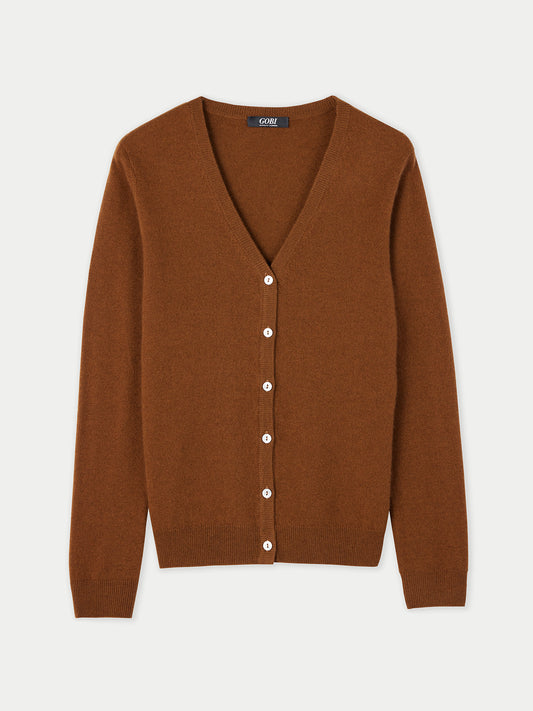 Cashmere V-Neck Cardigan