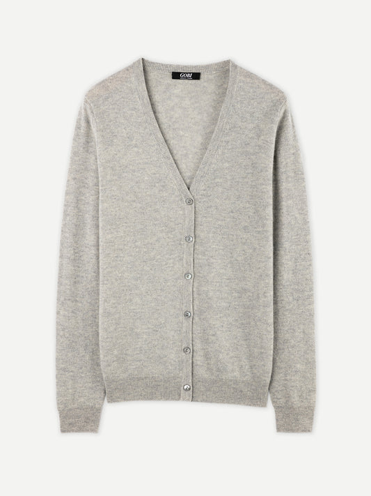 Cashmere V-Neck Cardigan