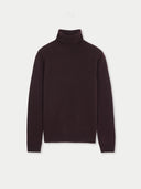 Essential Cashmere Turtleneck Sweater Coffee Bean - Gobi Cashmere #color_coffee-bean