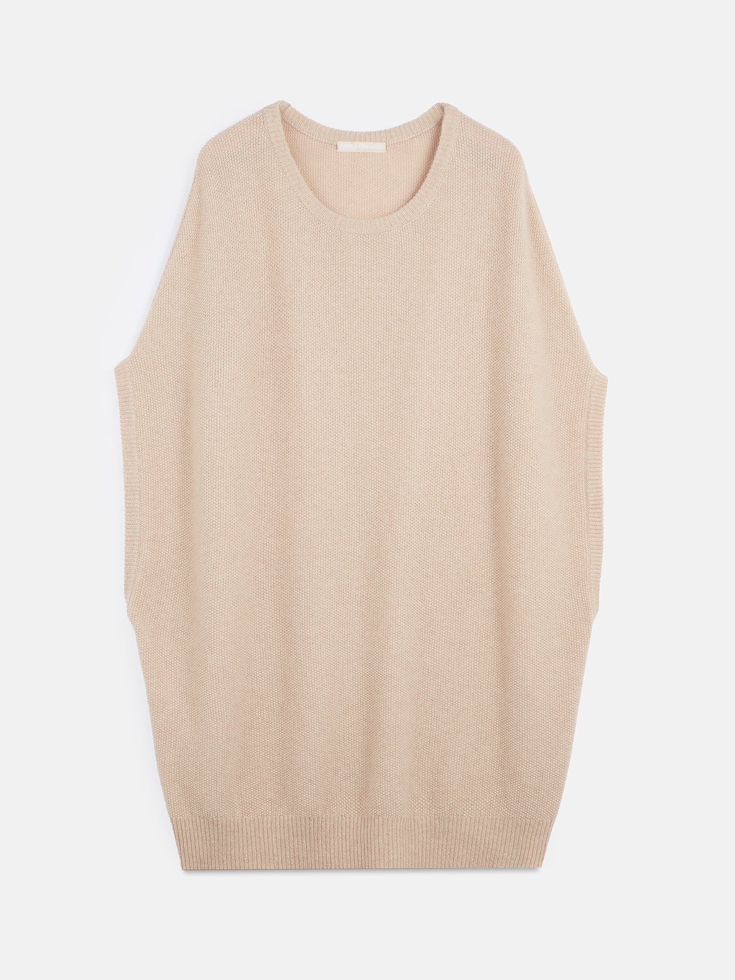 Women's Cashmere Cocoon Sweater Beige - Gobi Cashmere