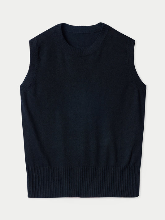 Cashmere Silk Sleeveless Top