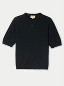 Black sweater on a light gray background #color_black